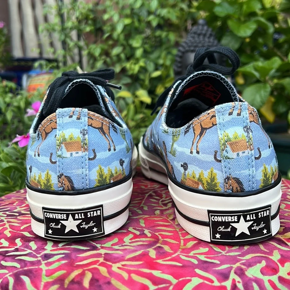 New Western Washed Chuck 70 OX Converse Low Top Sneakers - Picture 14 of 17